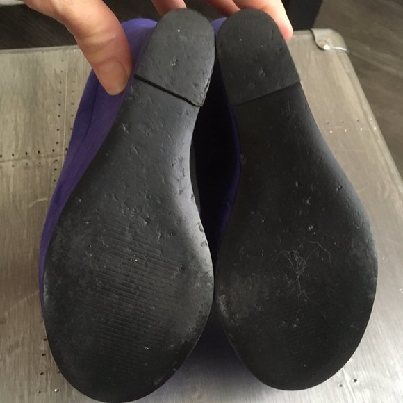 Steve Madden PAMMYY blue suede wedge 6.5 - Picture 14 of 14